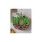 Bright Beaded Dangle Earrings for Women Lightweight Colorful Statement Jewelry